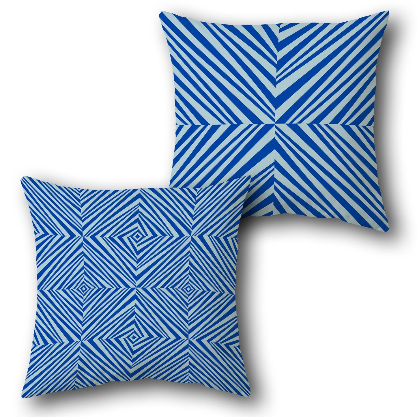 Chevron Twist Design Single Cushion (Front & Back)