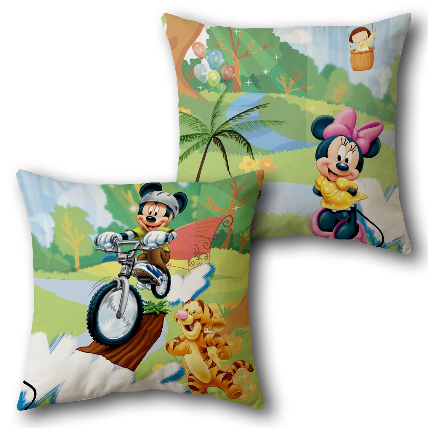 Adventure Pals Design Cushion Single (Front & Back)