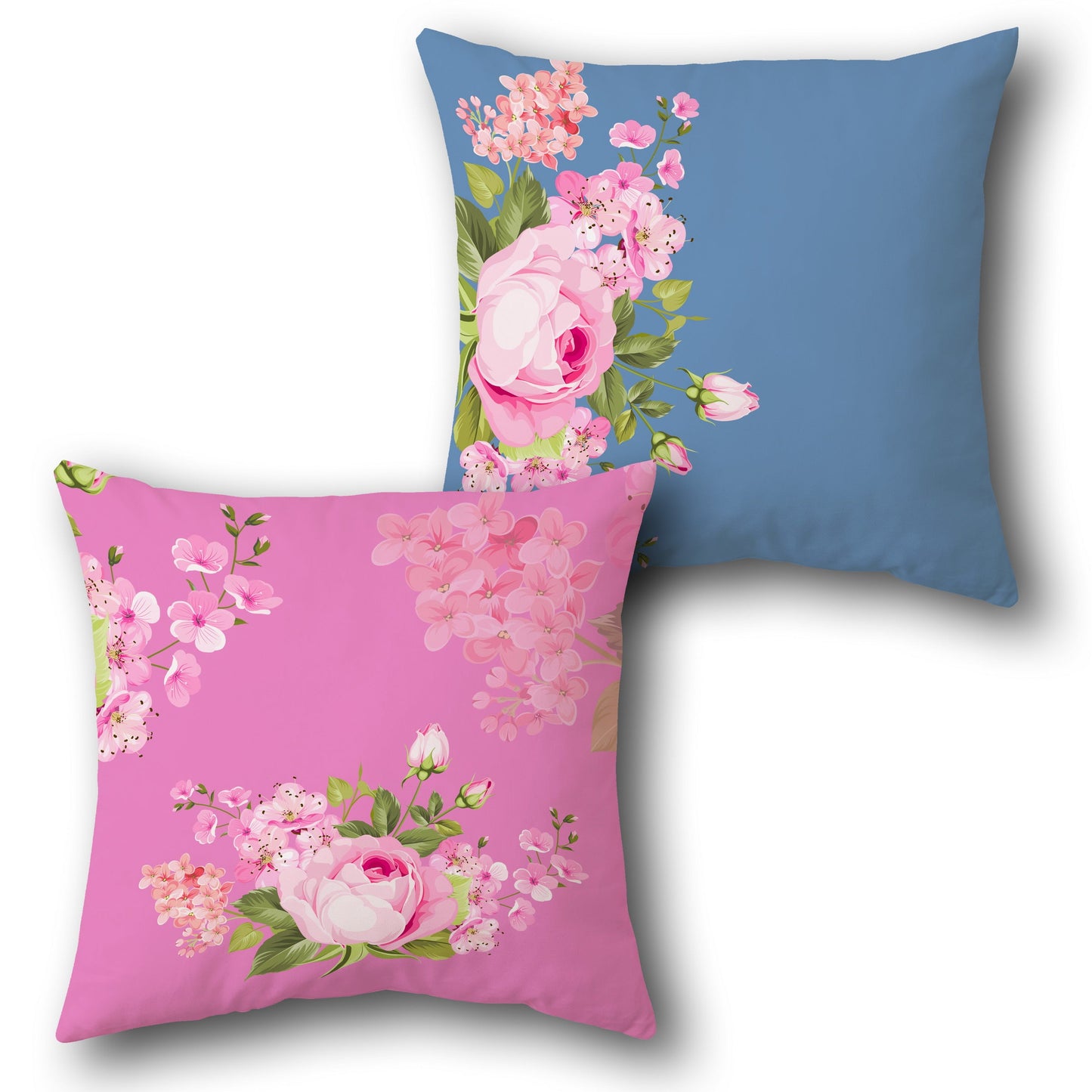 Blossom Elegance Design Cushion Single (Front & Back)