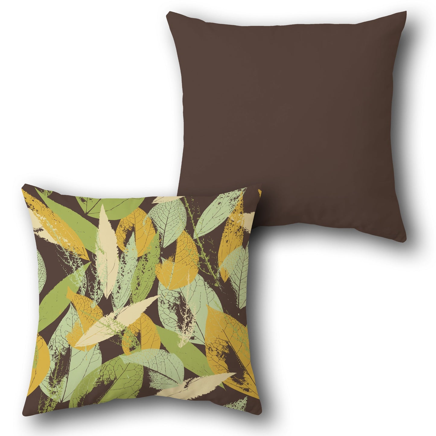 Autumn Leaves Design Cushion Single (Front & Back)