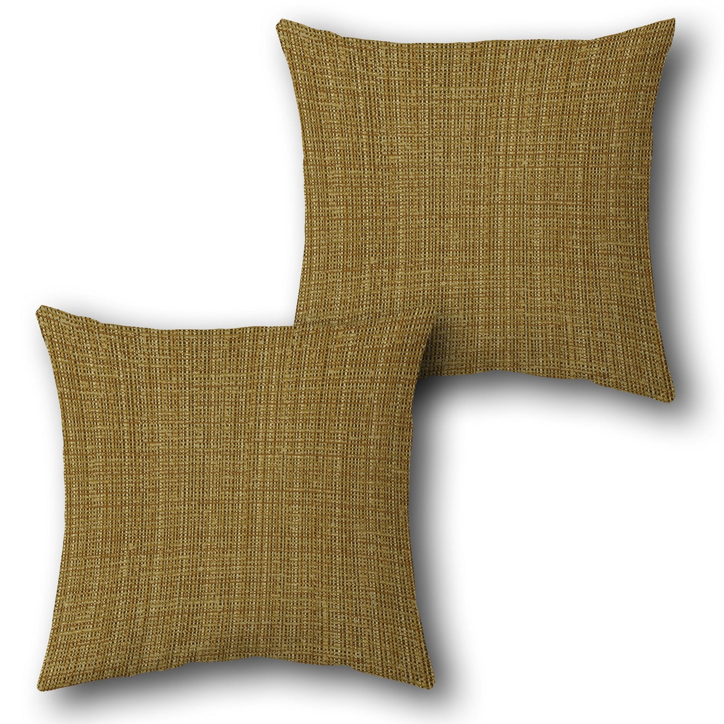 Golden Weave Design Cushion Single (Front & Back)