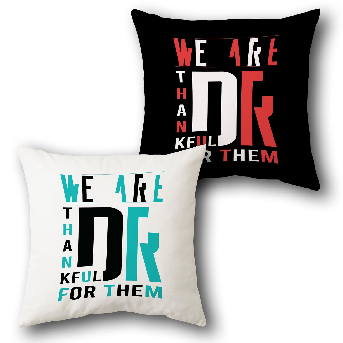 Thankful for Doctors Design Cushion Single (Front & Back)