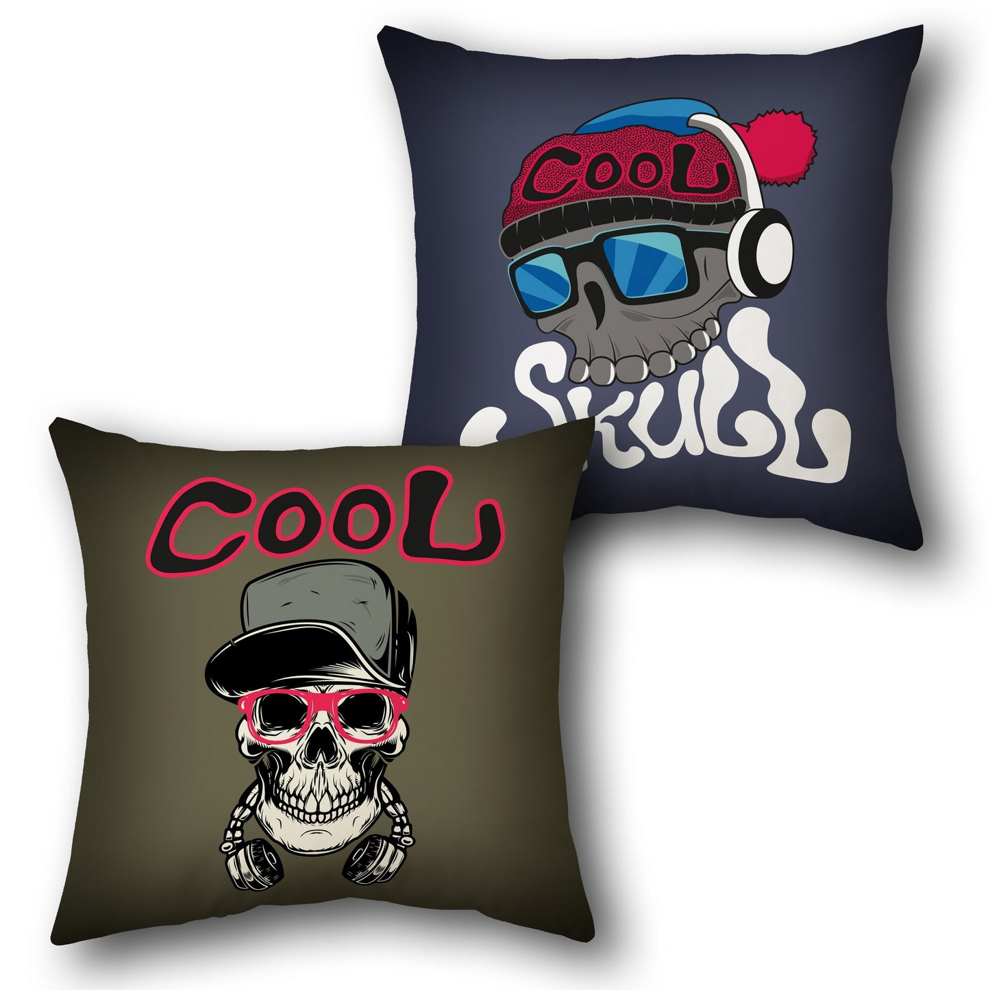 "Skull Swagger Cushion (Front & Back)"