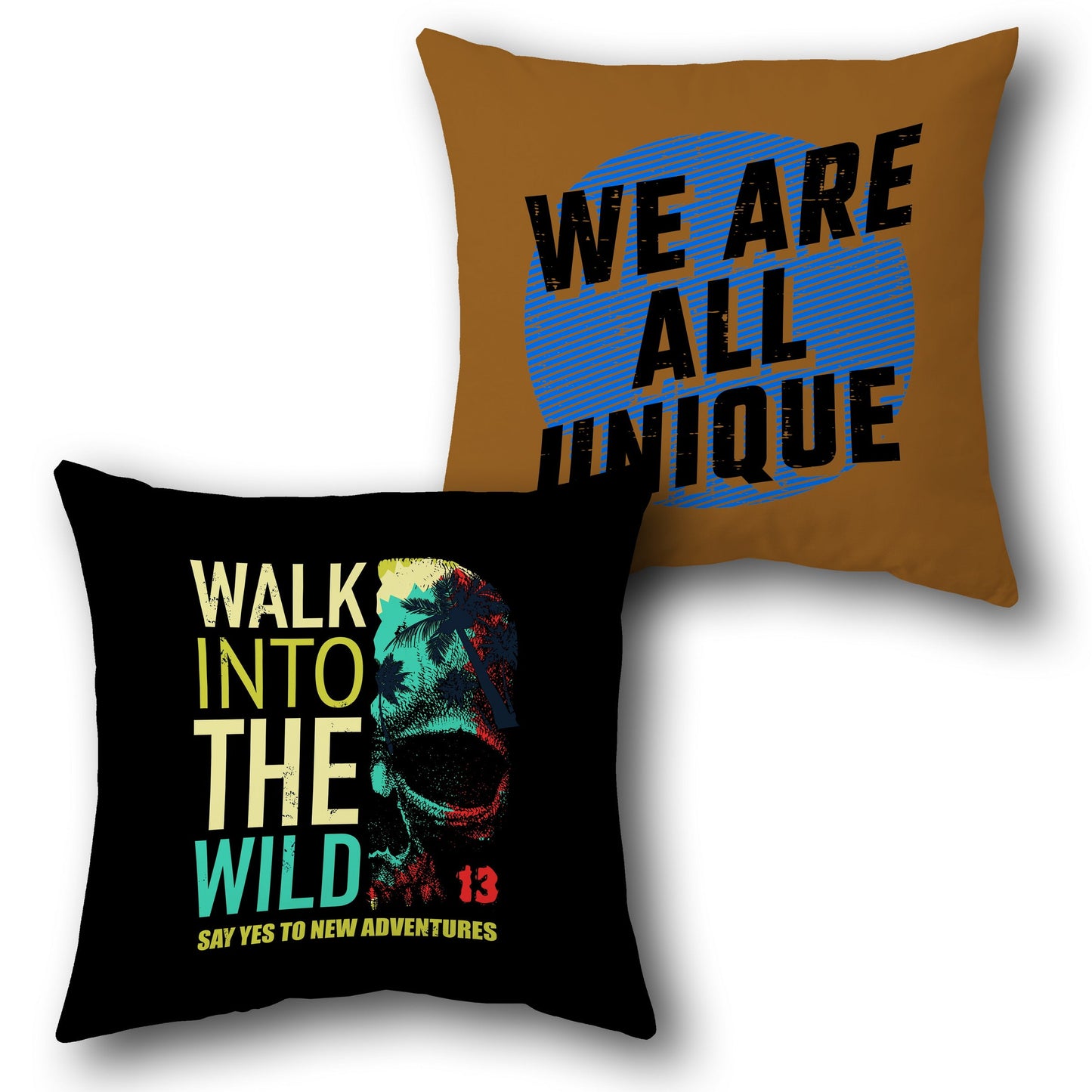 "Wild Unique Cushion (Front & Back)"