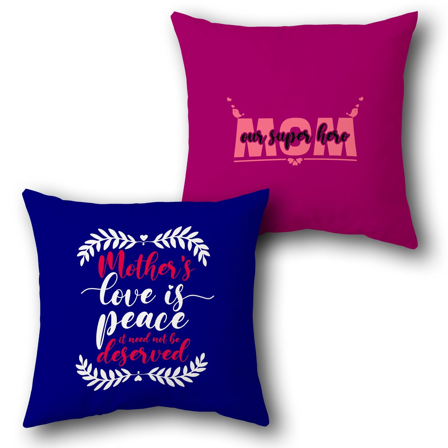 "Mother's Love Super Hero Cushion (Front & Back)"
