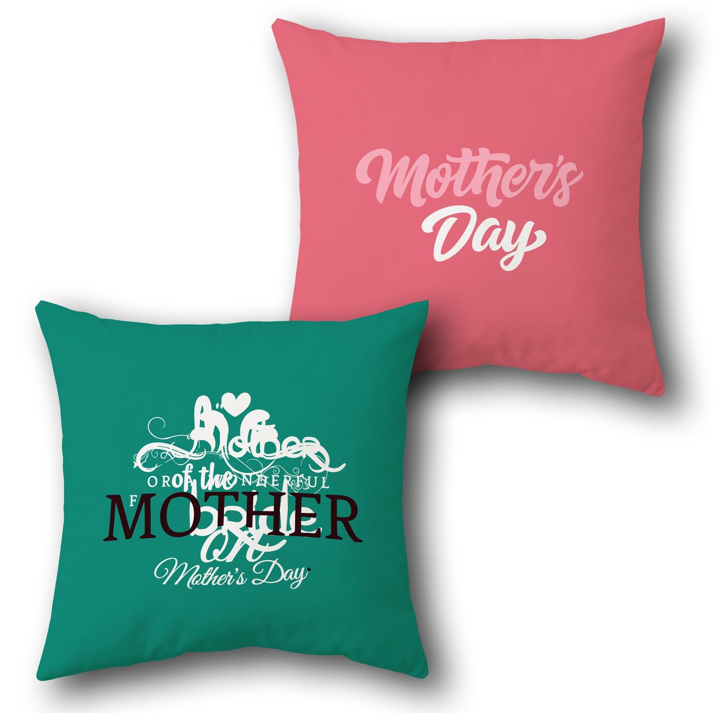 "Wonderful Mother’s Day" Single Cushion (Front & Back Design)