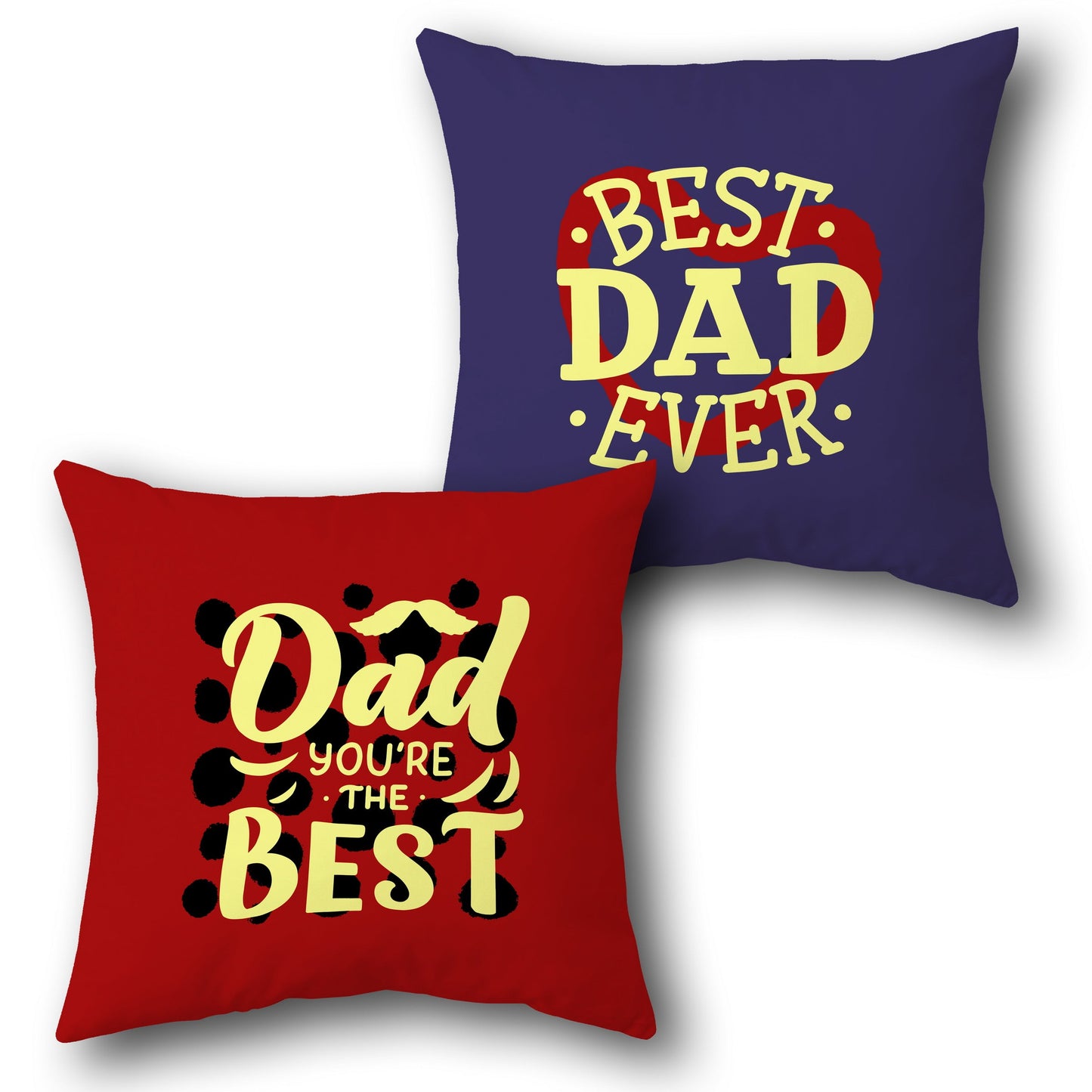 Best Dad Ever Cushion (Front & Back)