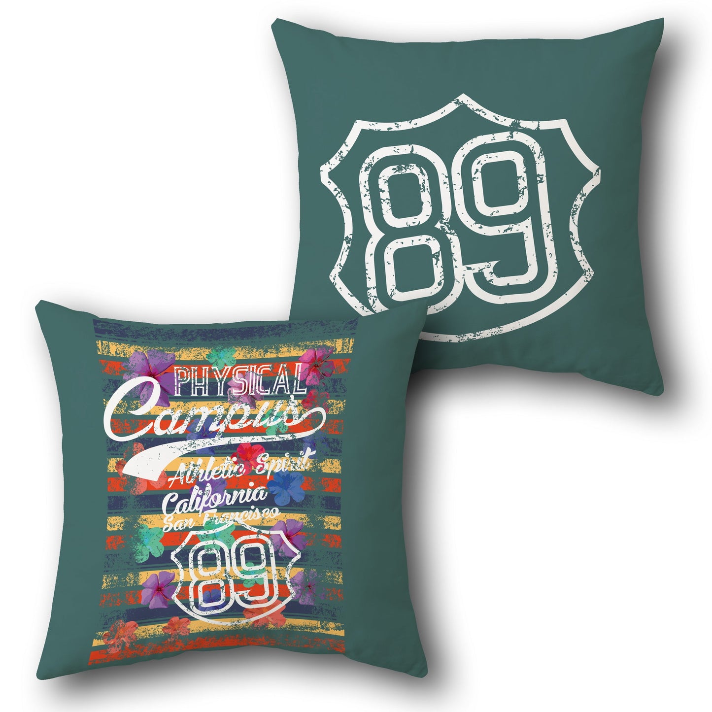 Physical Campus 89 Cushion (Single, Front & Back)