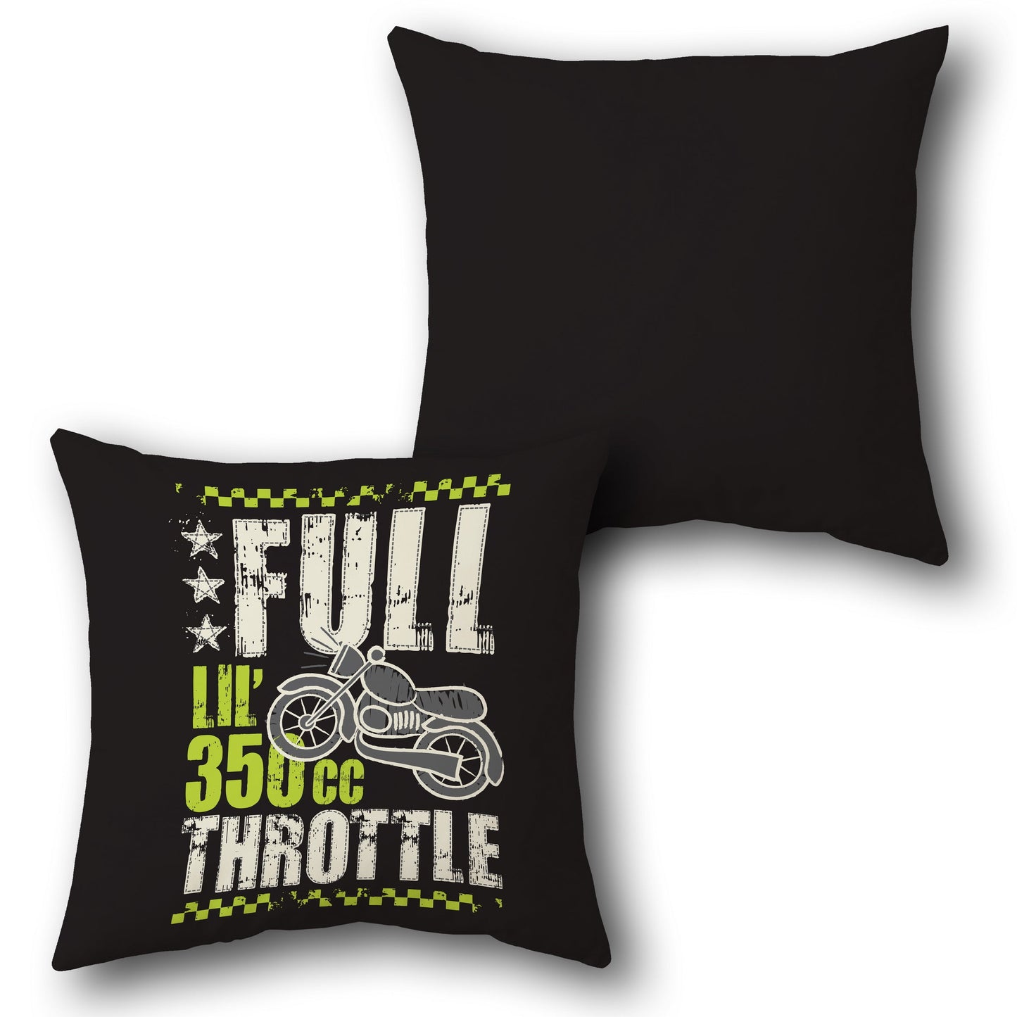 Full Throttle 350cc Motorcycle Cushion (Single, Front & Back)