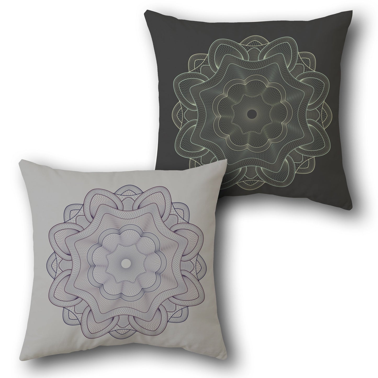 Mandala Double-Sided Cushion (Front & Back)