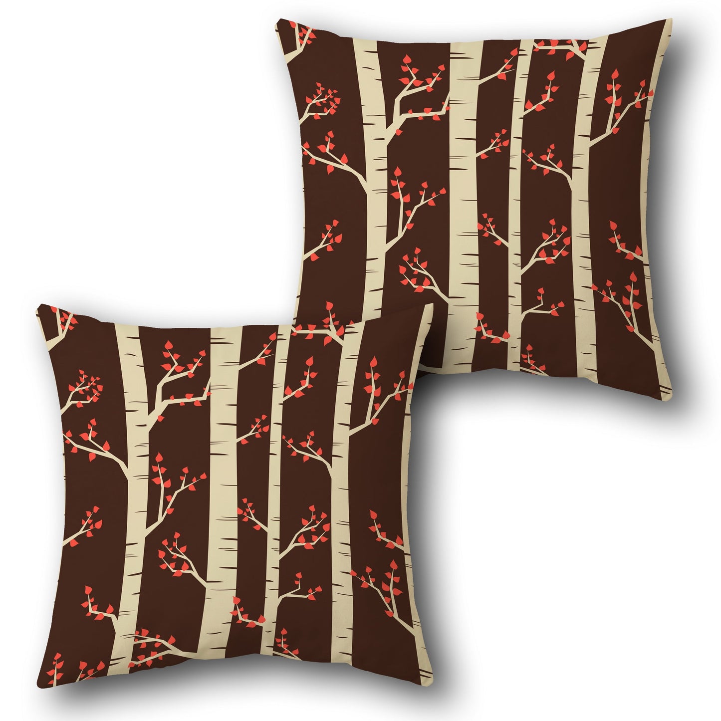 Birch Tree Cushion (Front & Back)