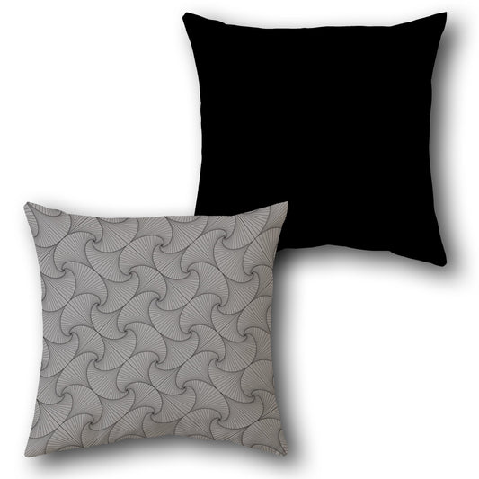 Spiral Vortex   Design Single Cushion (Front & Back)