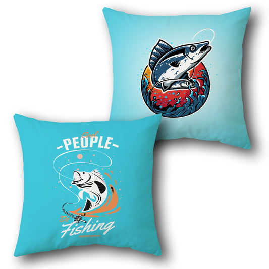 Cool Catch Fishing  Cover   Design Cushion Single (Front & Back)