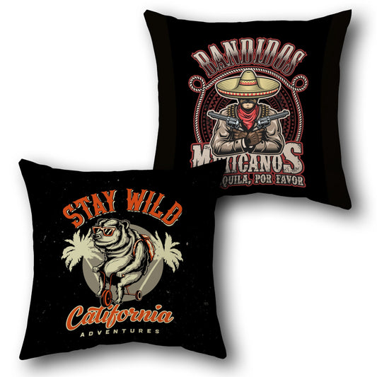 Wild West & California Vibes  Cover   Design Cushion Single (Front & Back)