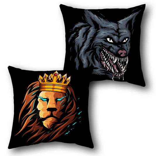Beast Royale    Design Cushion Single (Front & Back)