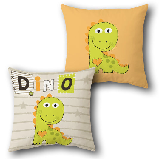Dino Love    Design Cushion Single (Front & Back)