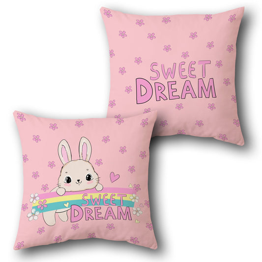 Sweet Dream Bunny    Design Cushion Single (Front & Back)
