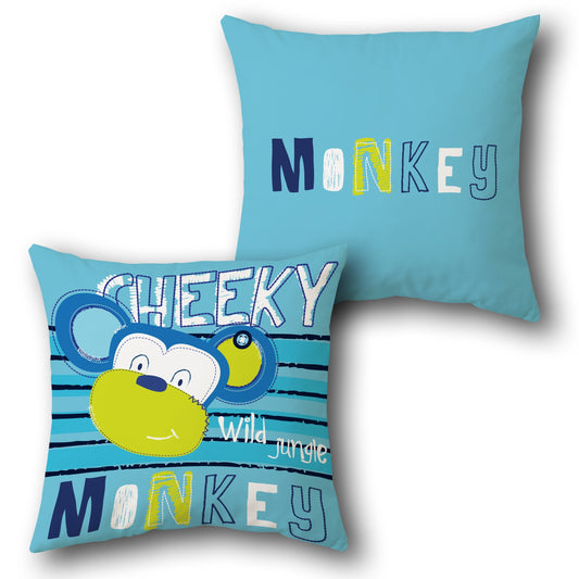 Product Name: Cheeky Monkey    Design Cushion Single (Front & Back)