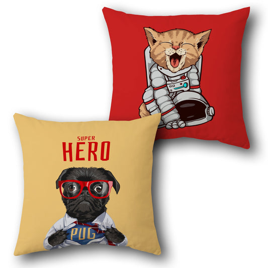 Super Pet     Design Cushion Single (Front & Back)