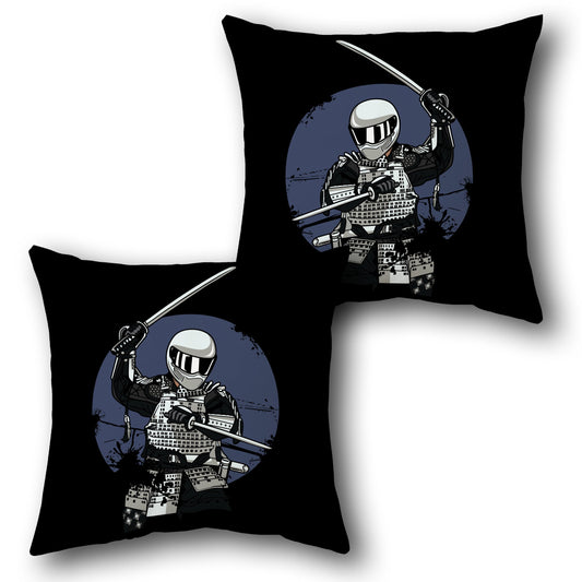 Cyber Samurai     Design Cushion Single (Front & Back)