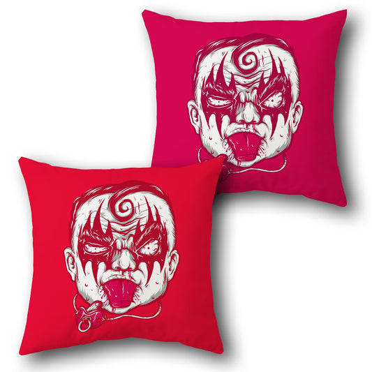 Twisted Baby Clown    Design Cushion Single (Front & Back)