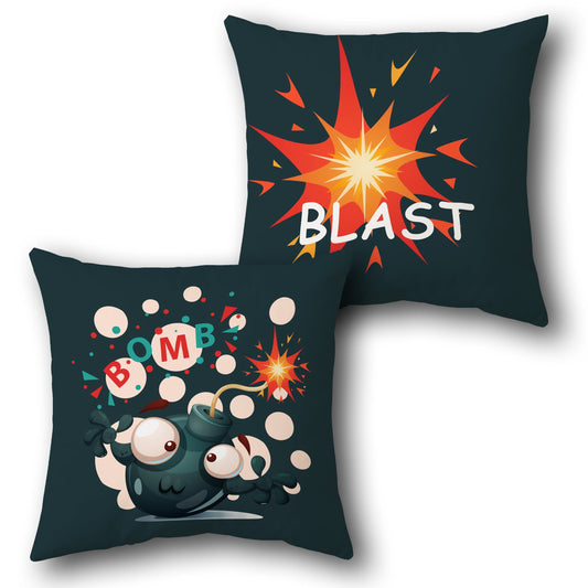 Explosive Bomb    Design Cushion Single (Front & Back)