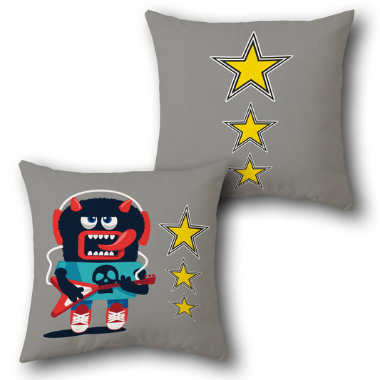 Rockstar Monster    Design Cushion Single (Front & Back)
