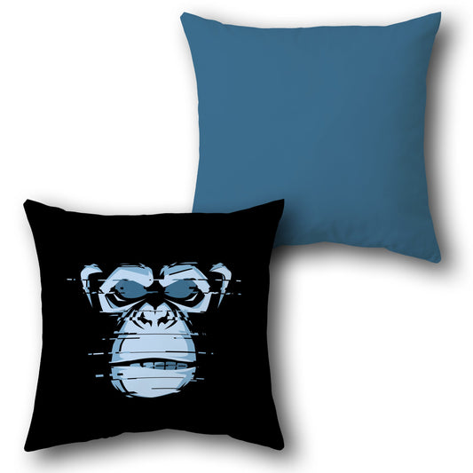 Glitch Gorilla    Design Cushion Single (Front & Back)