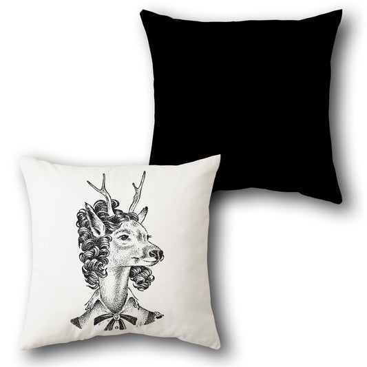 Elegant Deer    Design Cushion Single (Front & Back)