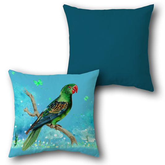 Tropical Parrot Fantasy     Design Cushion Single (Front & Back)