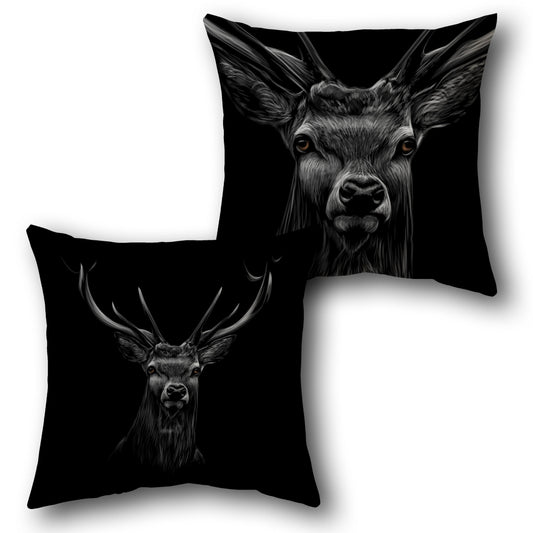 Majestic Stag     Design Cushion Single (Front & Back)