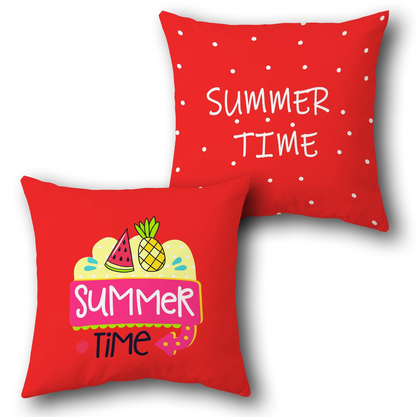 Summer Fruit    Design Cushion Single (Front & Back)