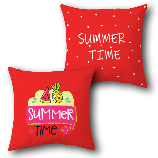 Summer Fruit    Design Cushion Single (Front & Back)