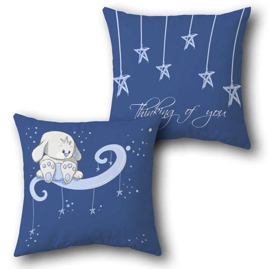 Thinking of You Starry Night    Design Cushion Single (Front & Back)