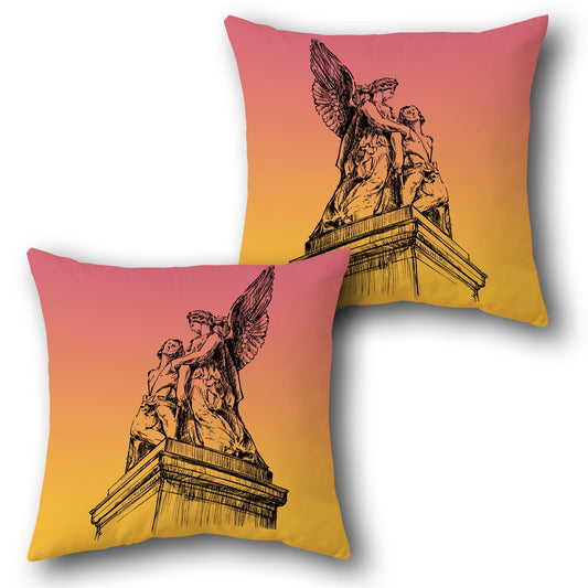 Winged Victory  Design Cushion Single (Front & Back)