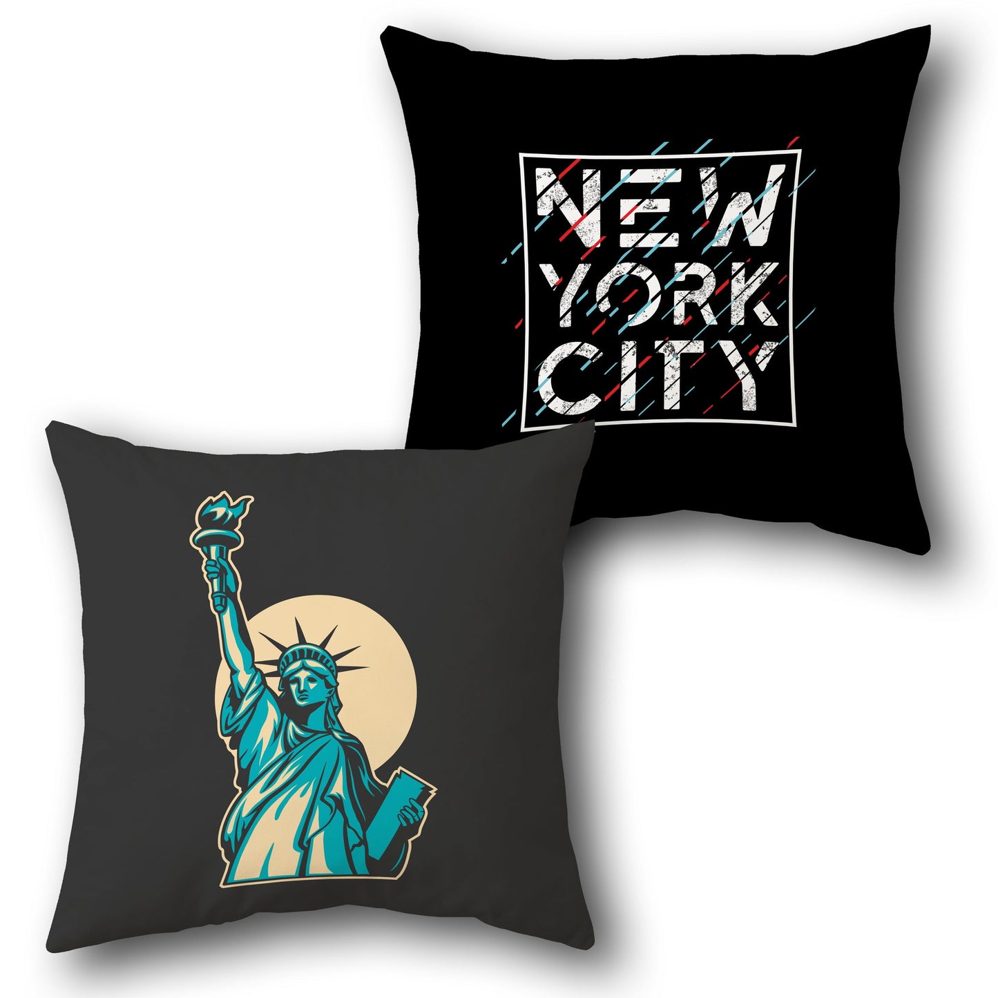 New York City Icon  Design Cushion Single (Front & Back)
