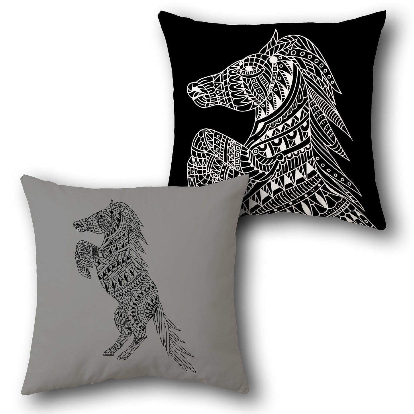 Majestic Horse   Design Cushion Single (Front & Back)