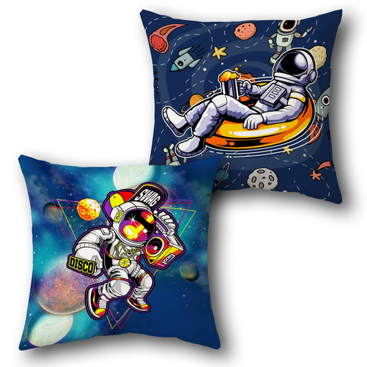 Space Jam Astronaut   –  Design Cushion Single (Front & Back)