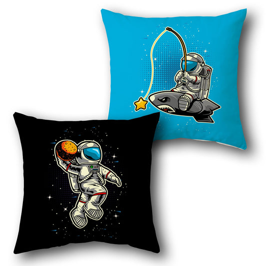 Astronaut Planet Play Cushion (Single Piece | Front & Back Design)