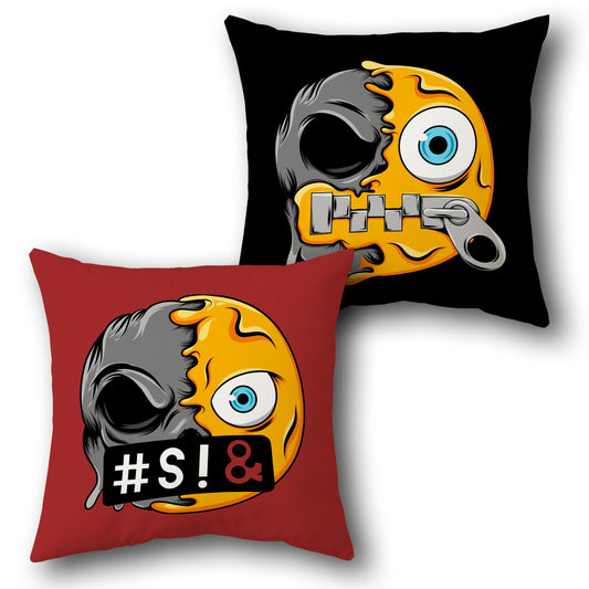 Shut It – Cushion (Single Piece | Front & Back Design)