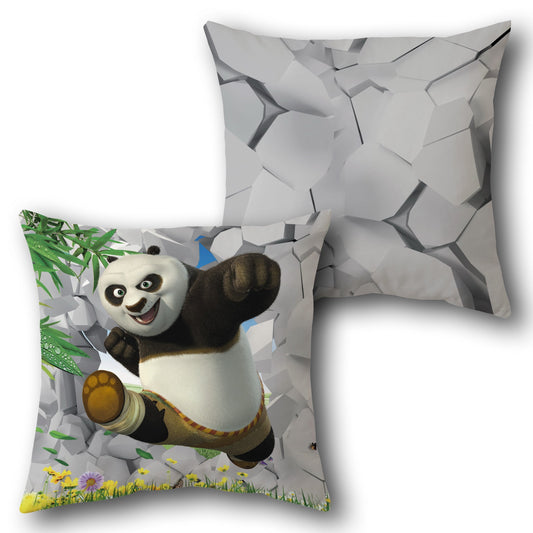 Kung Fu Panda   Design Cushion Single (Front & Back)