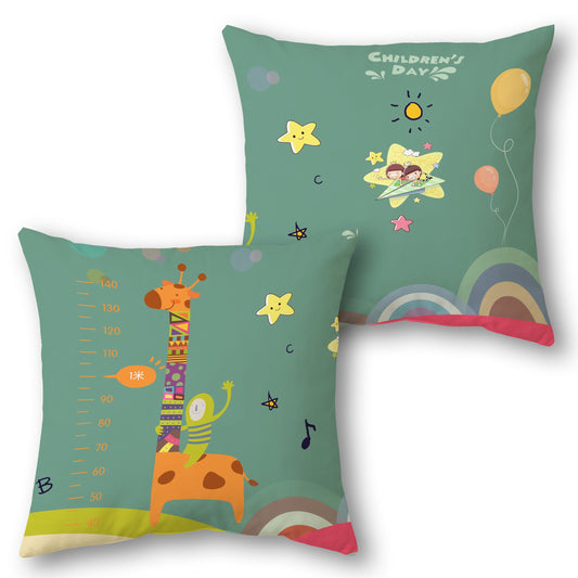 Children's Day Celebration  Design Cushion Single (Front & Back)