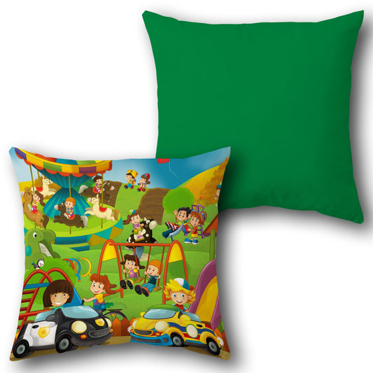 Playground Funny Design Cushion Single (Front & Back)