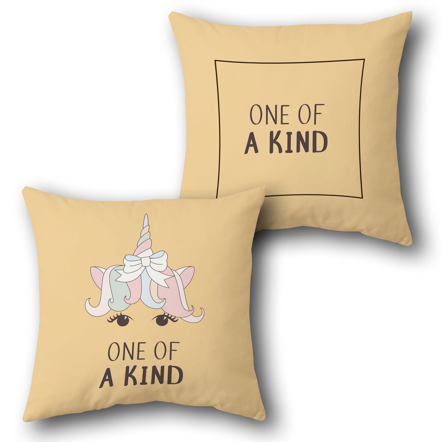 One of a Kind Unicorn Cushion (Single, Front & Back)