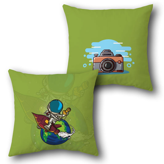 Space Explorer Cushion (Single, Front & Back)