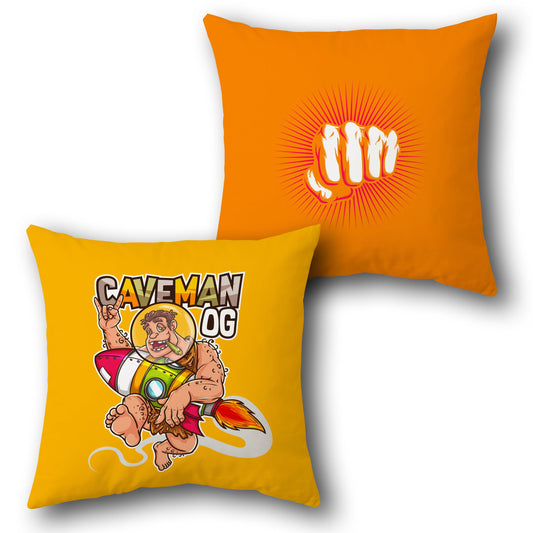 Caveman OG   Design Cushion Single (Front & Back)