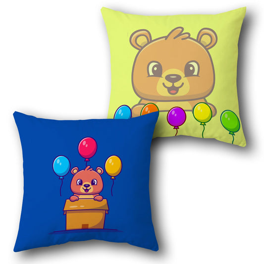 Party Bear Cushion (Single, Front & Back)