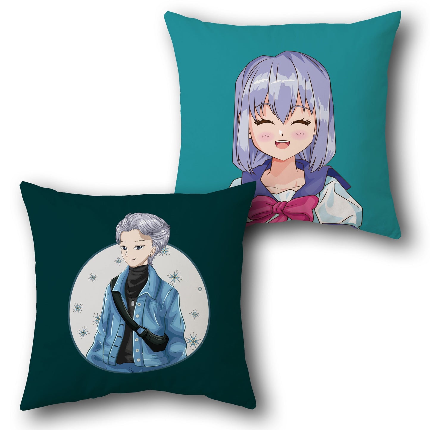 Anime Duo Reversible Cushion