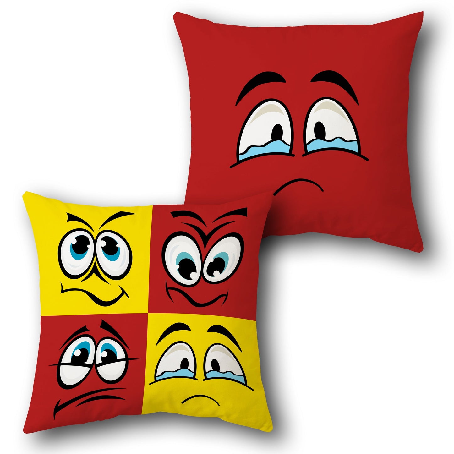 Sad Emoji Cushion (Front & Back)
