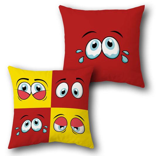 Crying Emoji Cushion (Front & Back)